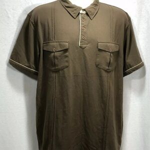 4/$35 Prana Men's Polo Shirt XLARGE Great Vintage